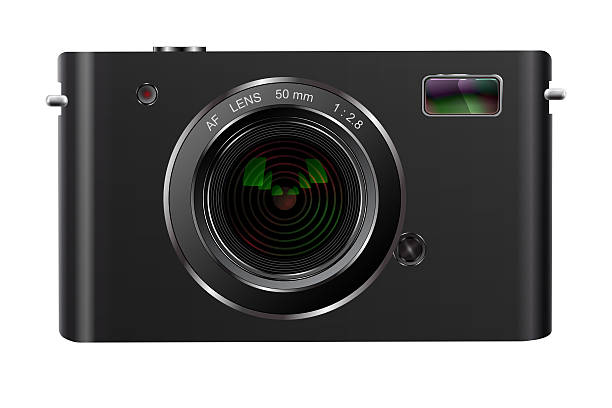 istock Abstract digital photo camera isolated on white 475839026