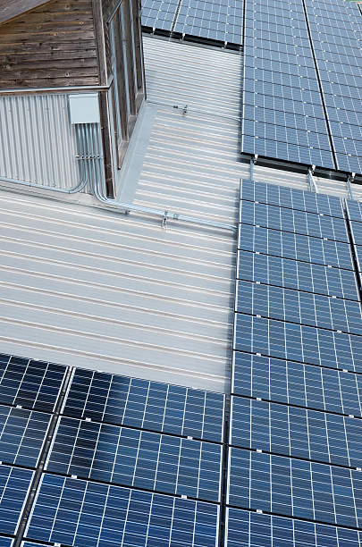 istock Photovoltaic Solar Panels and Window 475841138