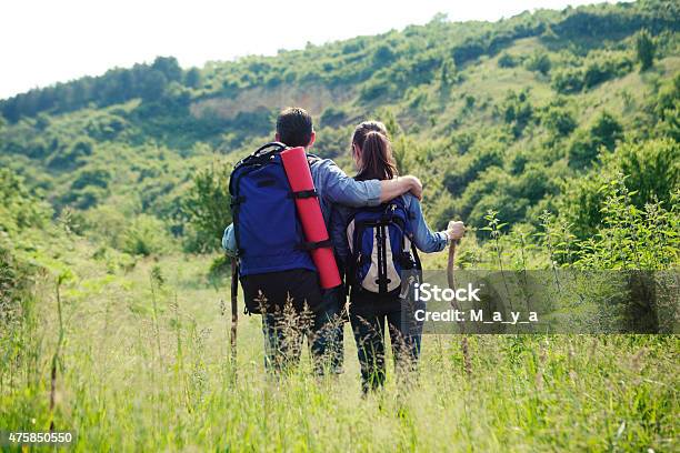 Hiking Stock Photo - Download Image Now - 2015, 30-34 Years, Adult