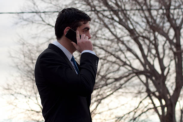 istock Businessman outside office 475851199