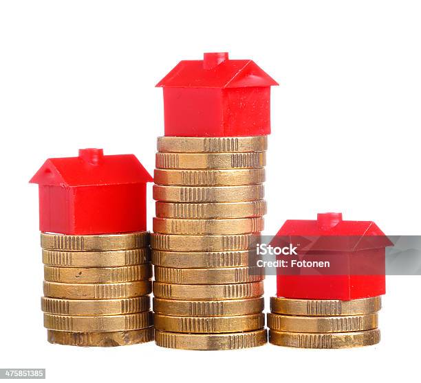 House Prices Stock Photo - Download Image Now - Building Exterior, Built Structure, Chart
