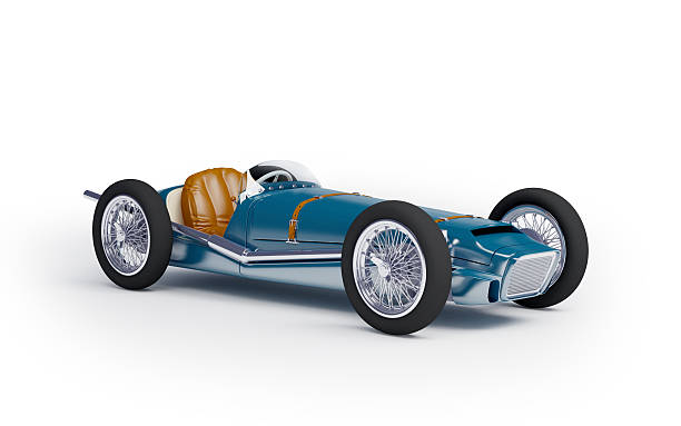 istock blue vintage racing car 475851742