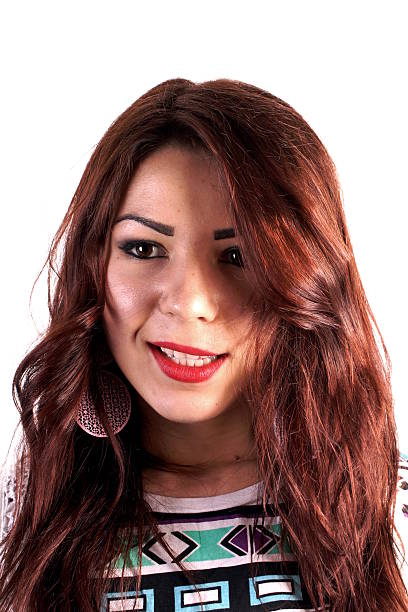 istock Studio shot of a young lady on white background 475855700