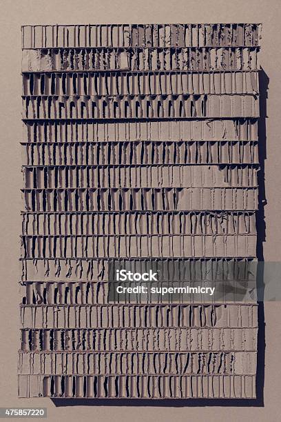 Cardboard Cross Section Texture Stock Photo - Download Image Now - 2015, Auto Post Production Filter, Backgrounds