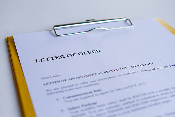 istock Letter of Offer 475858023