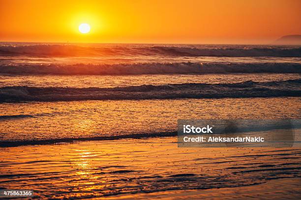 Sonnenuntergang Über Dem Pazifik Stockfoto und mehr Bilder von Farbbild - Farbbild, Fotografie, Horizontal