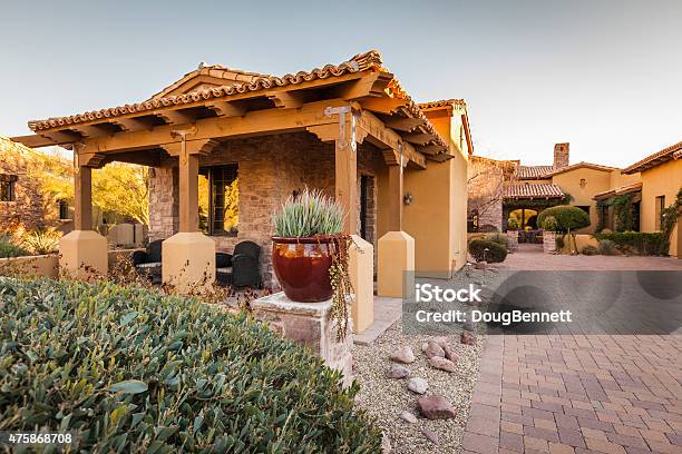 Luxury Guest Casita Stock Photo - Download Image Now - Residential Building, Arizona, Luxury