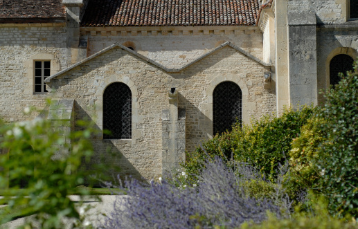 Fontenay abbey in Burgundy (France).