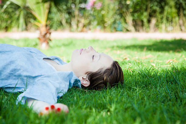 istock Yoga in the park. 475879424