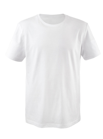 Front of a clean White T-Shirt