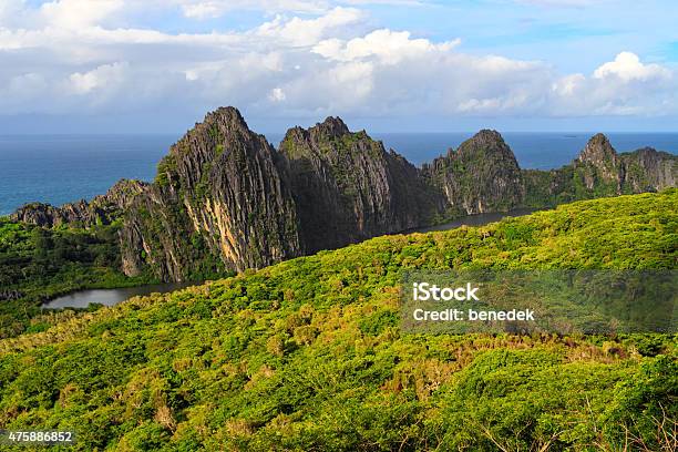 Landscape With Linderalique Rocks At Hienghene Bay New Caledonia Stock Photo - Download Image Now