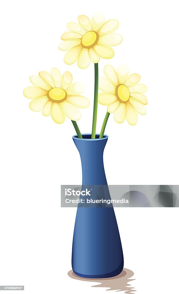 Blumen in der vase - Lizenzfrei Bestäubung Vektorgrafik