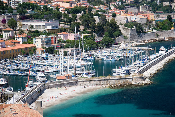istock French Riviera lagoon with luxury yachts 475887399