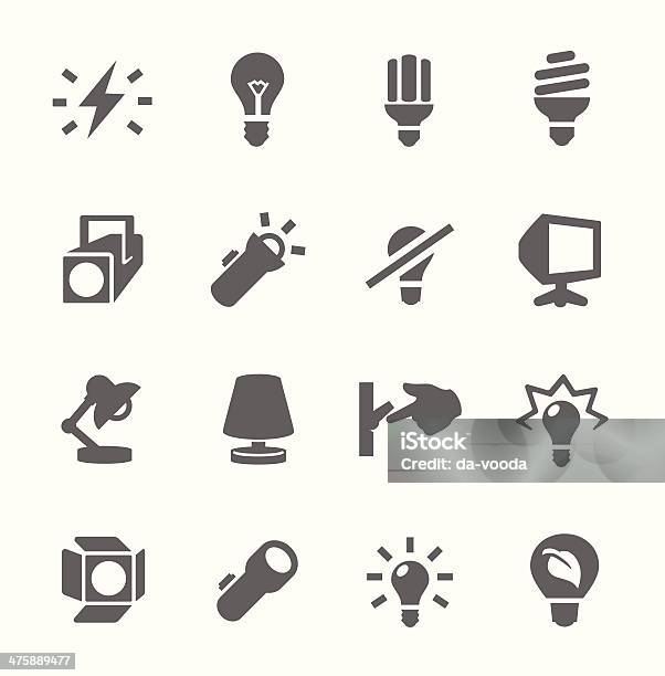 Light Source Icons Stock Illustration - Download Image Now - Resourceful, Symbol, Icon Symbol