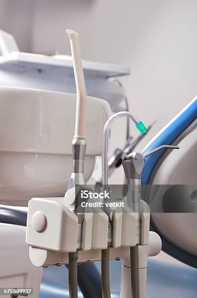 Dental Tolls Stock Photo - Download Image Now - Chair, Dental Drill, Dental Equipment