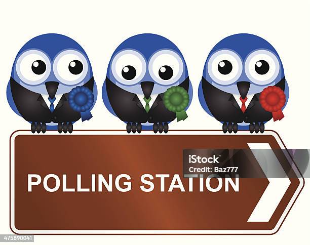 Polling Station Stock Illustration - Download Image Now - Arrow Symbol ...