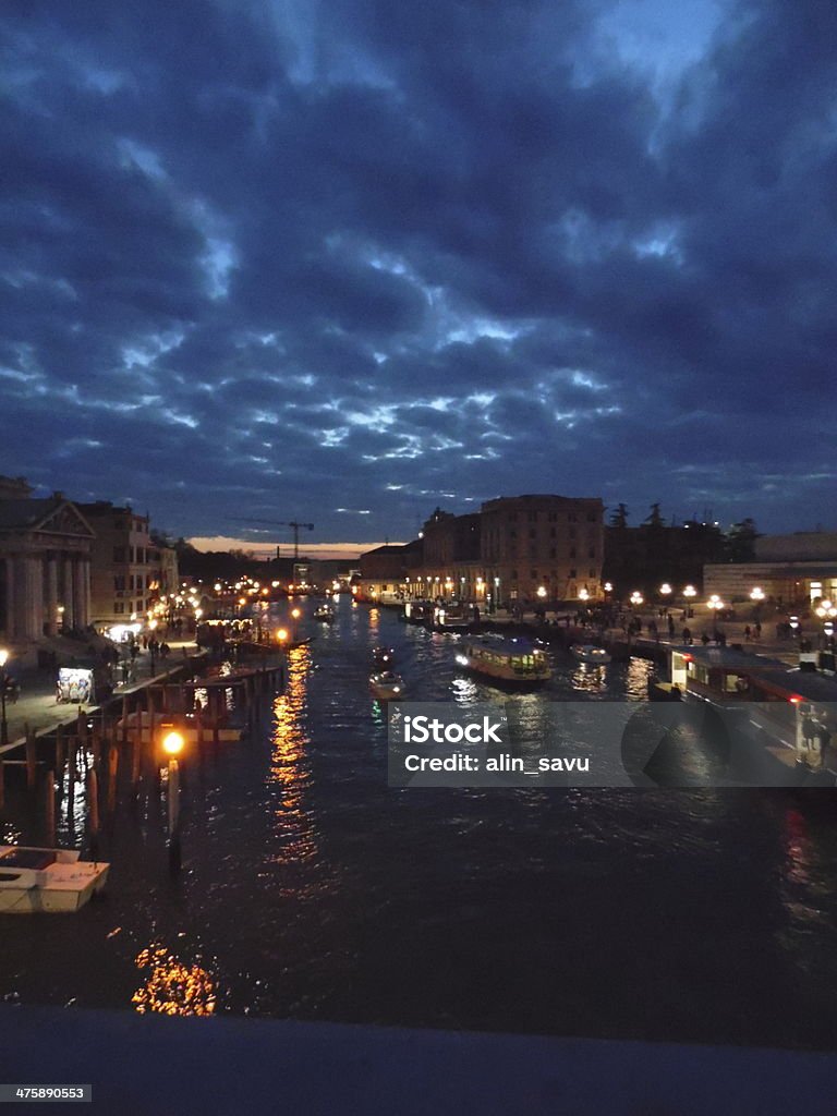 Nuit à Venise - Photo de Nuit libre de droits