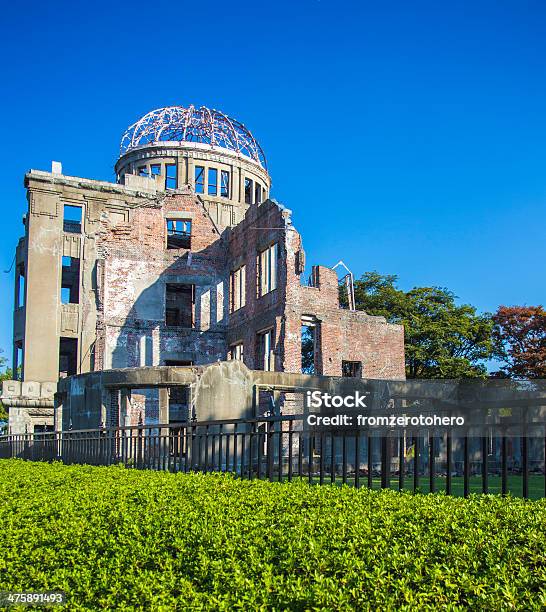 Bomba Atómica Dome Hiroshima Japão - Fotografias de stock e mais imagens de Ao Ar Livre - Ao Ar Livre, Arma Nuclear, Arma de Destruição em Massa