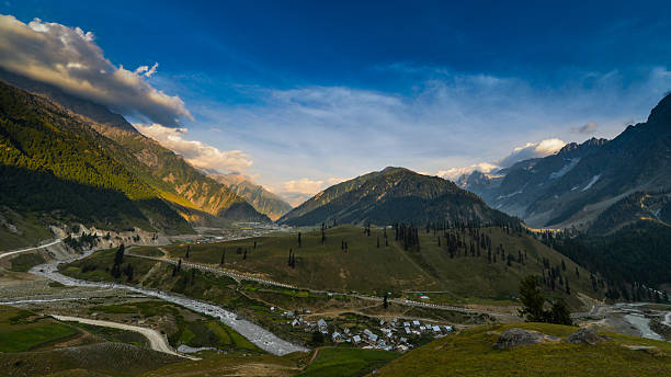 istock Wide angle view of Sonamarg City 475893961