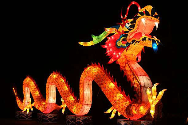 istock dragon at chinese lantern festival 475895790