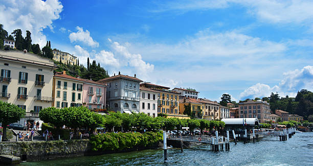 istock Ships Dock in Italy, Bellagio 475896660