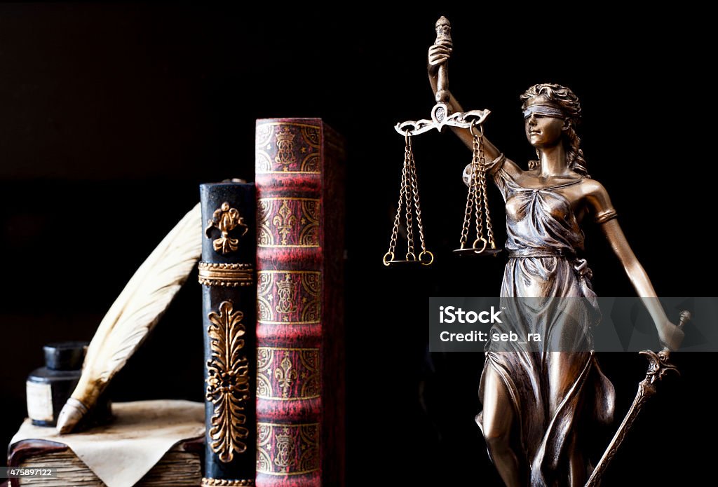 Statue of justice Lawyer Stock Photo