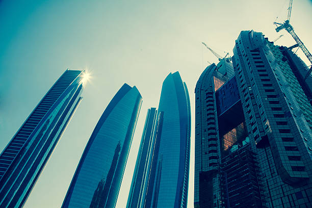 istock Etihad Towers in Abu Dhabi 475897927