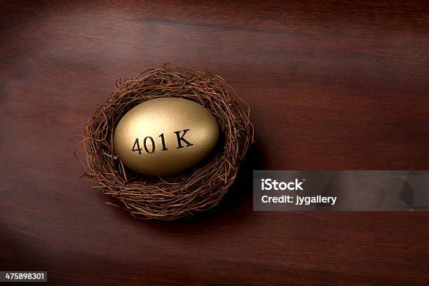 Investing In Your Retirement Stock Photo - Download Image Now - 401k - Single Word, Bank Account, Banking