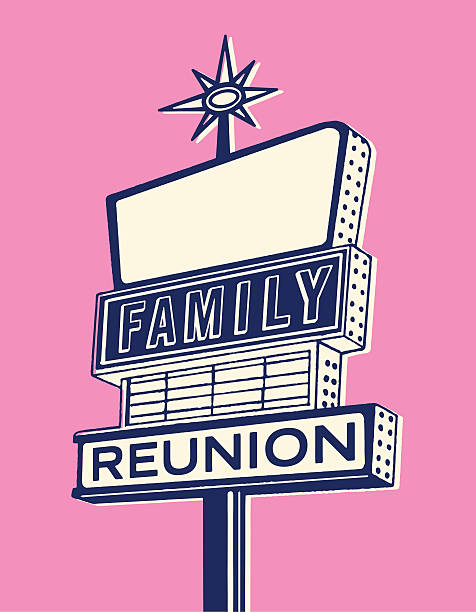 Family Reunion Sign http://csaimages.com/images/istockprofile/csa_vector_dsp.jpg reunion stock illustrations