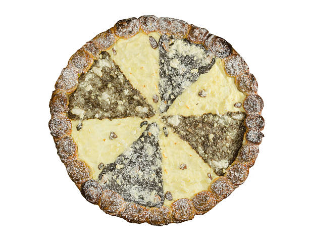 istock Poppy seed and pear traditional cake 475899580