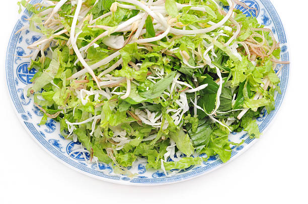 istock Vietnamese dish of herbs 475900132