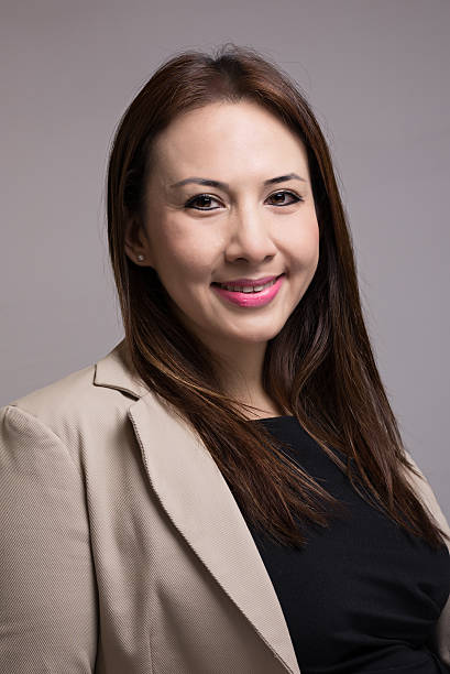 istock Business woman head shot 475904172