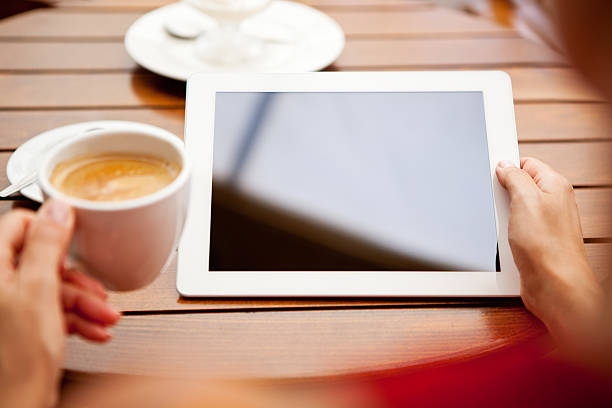 istock Businesswoman uses digital tablet 475905049