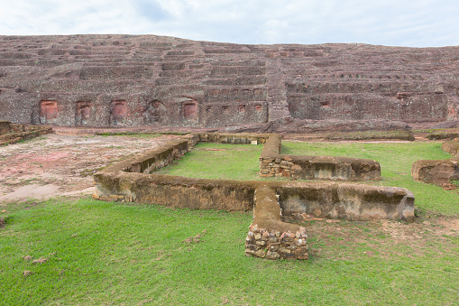 World Heritage Site El Fuerte de Samaipata (Fort Samaipata) located in the Santa Cruz Department, Bolivia