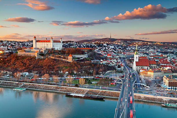 Bratislava, Slovakia. Image of Bratislava, the capital city of Slovakia. bratislava photos stock pictures, royalty-free photos & images
