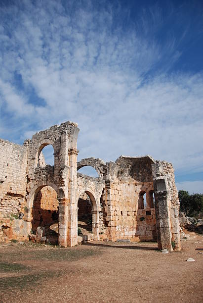 istock Ancient columns from Kanlidivane in Mersin Turkey 475910419