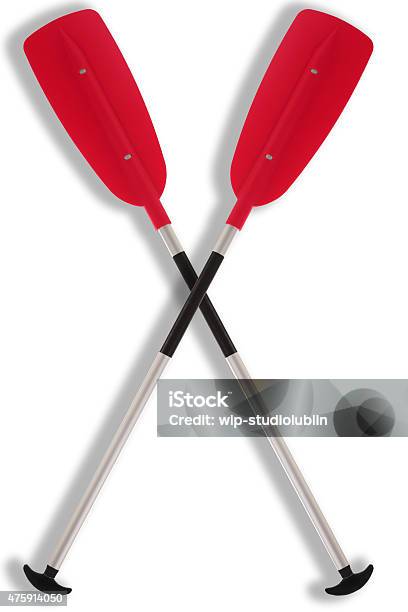 Paddle Rowing Canoe Stock Photo - Download Image Now - 2015, Activity, Blade