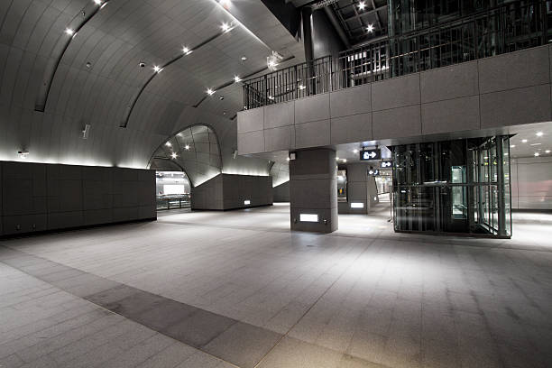 interior of the modern station building