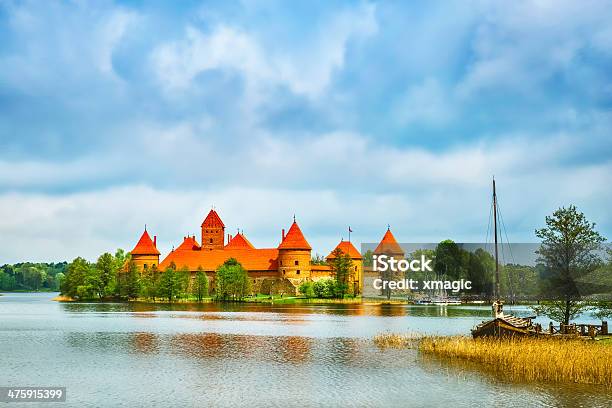 Medieval Old Castle In Trakai Lithuania Stock Photo - Download Image Now - Ancient, Antiquities, Architecture