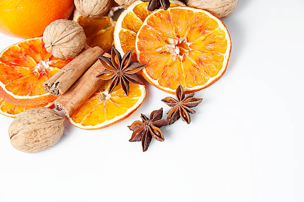 istock Orange and Christmas spices 475922089