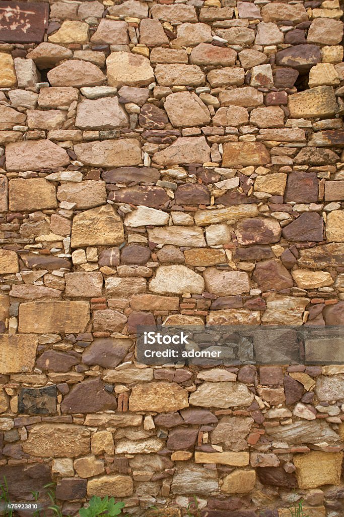 stone wall old stone wall 2015 Stock Photo