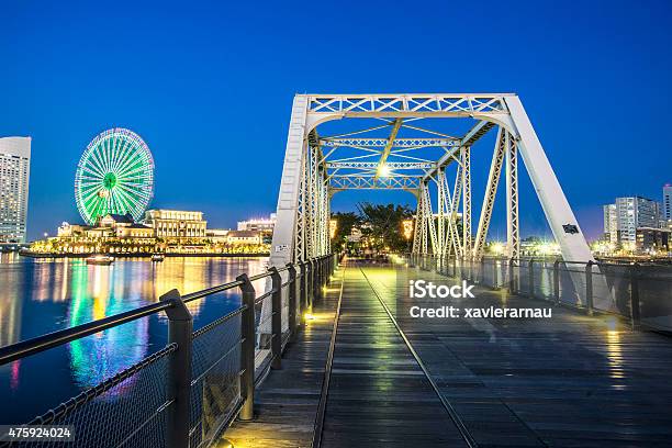 Americanbrücke In Yokohama Stockfoto und mehr Bilder von Hafen - Hafen, Yokohama, 2015