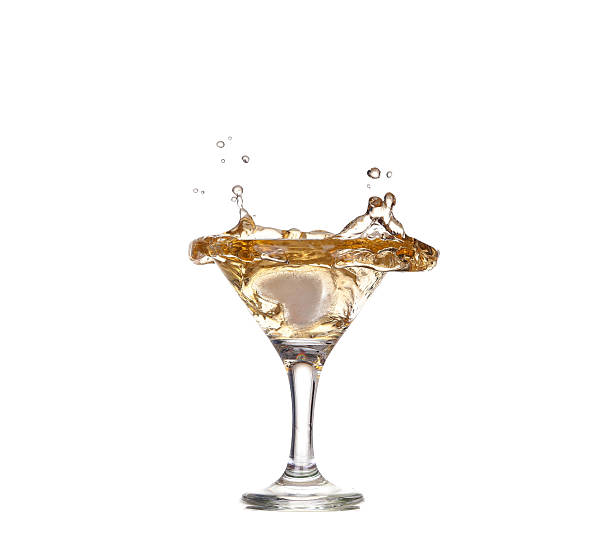 istock alcohol cocktail with splash of ice isolated on white 475926652