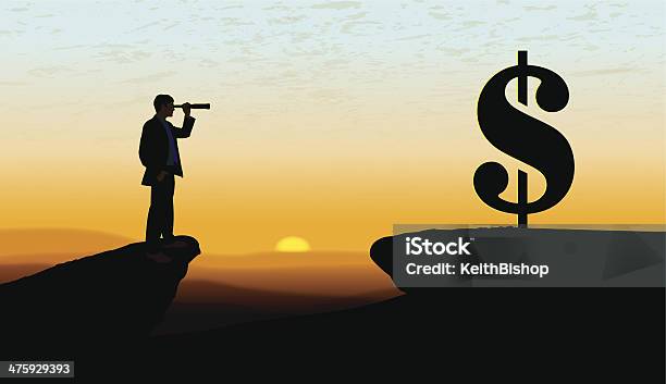 Searching For New Business Background Stock Illustration - Download Image Now - Economy, Surveillance, Concepts