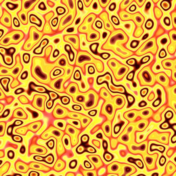 istock Abstract fractal red and yellow distorted background 475933406