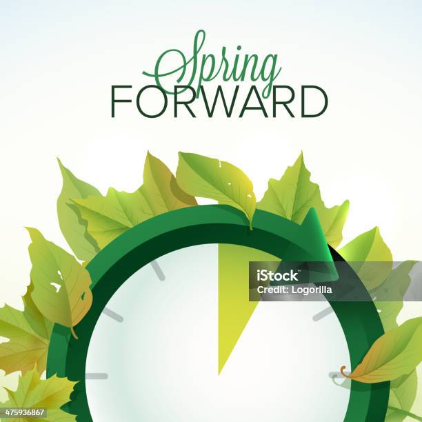 Daylight Savings Stock Illustration - Download Image Now - Daylight Saving Time, Springtime, Spring Forward - Short Phrase