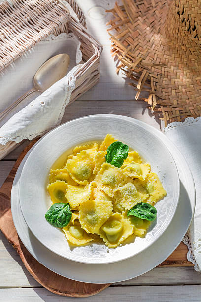 istock Tasty ravioli in the rustic kitchen 475946294