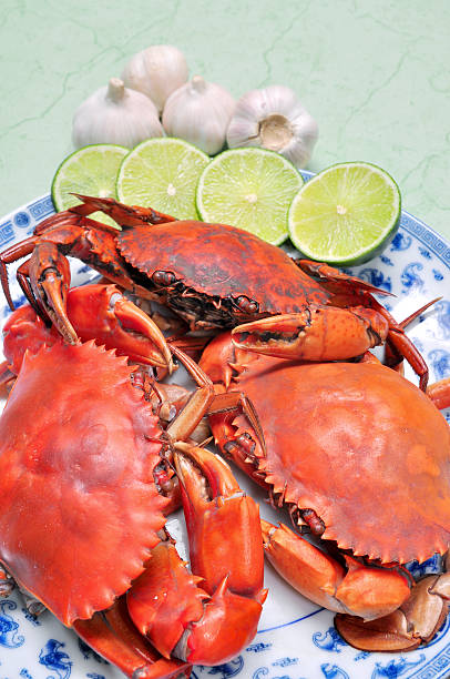 istock Crab from the Mekong delta on the dish 475947196
