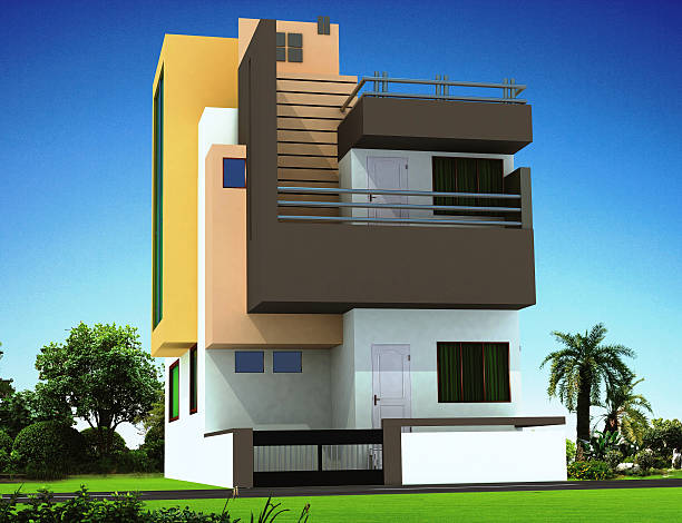 istock Modern Architecture Design 86 for house/bungalow 475953948