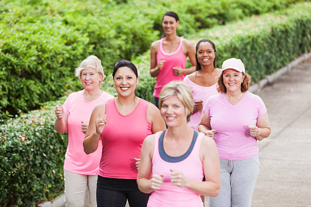 istock Breast cancer rally 475957529